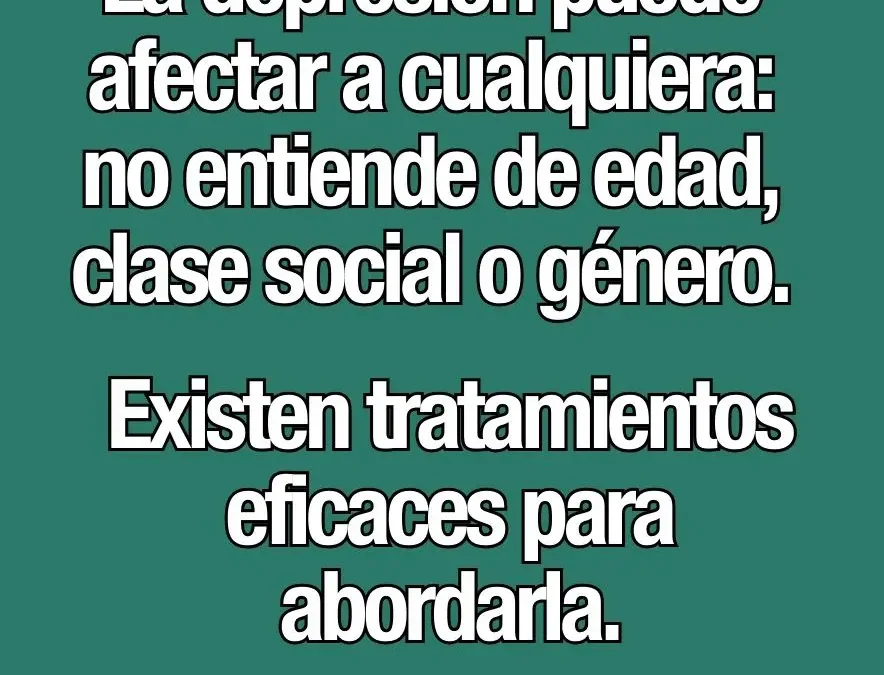 Tener depresión implica un trastorno mental que no se reduce a un mal momento emocional