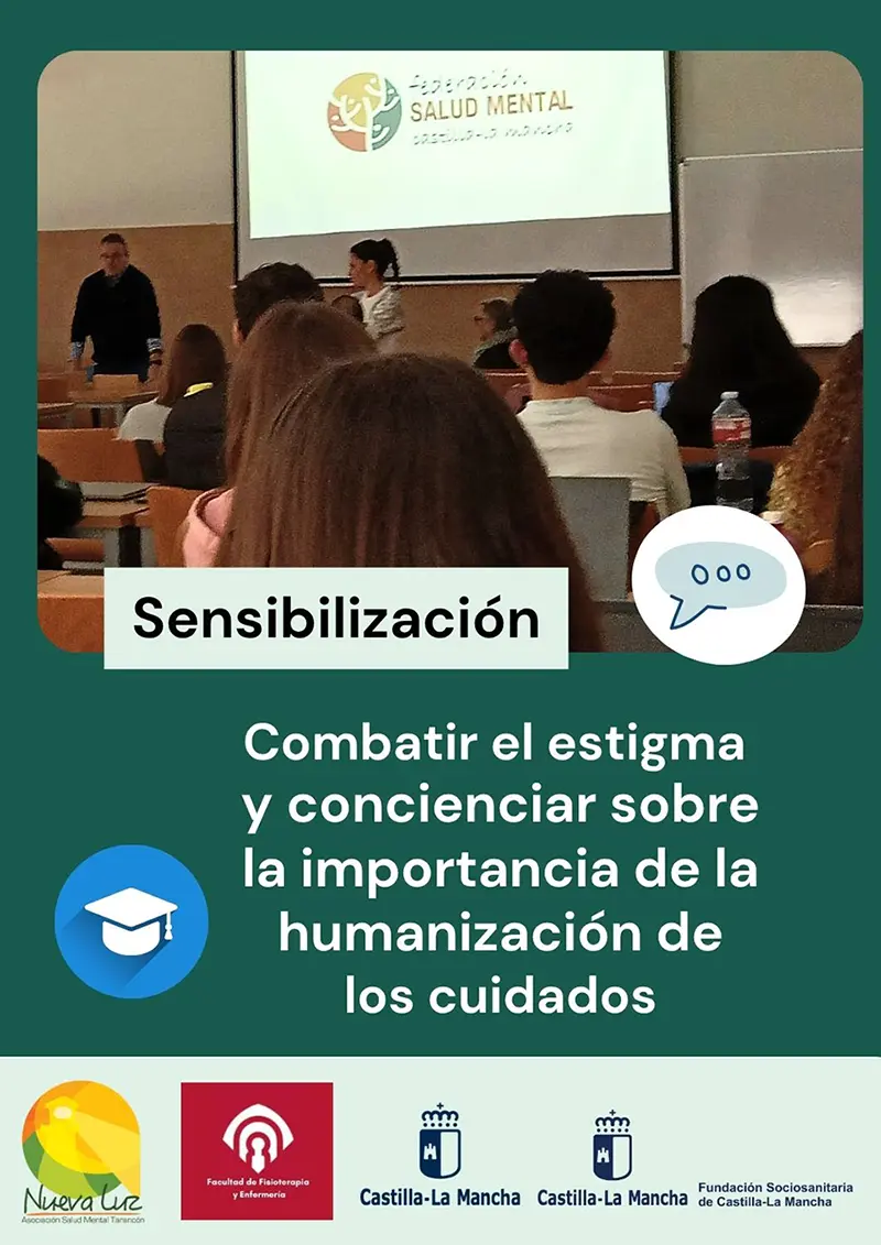 Acción formativa con el alumnado del Grado de Enfermería de la Facultad de Fisioterapia y Enfermería de Toledo