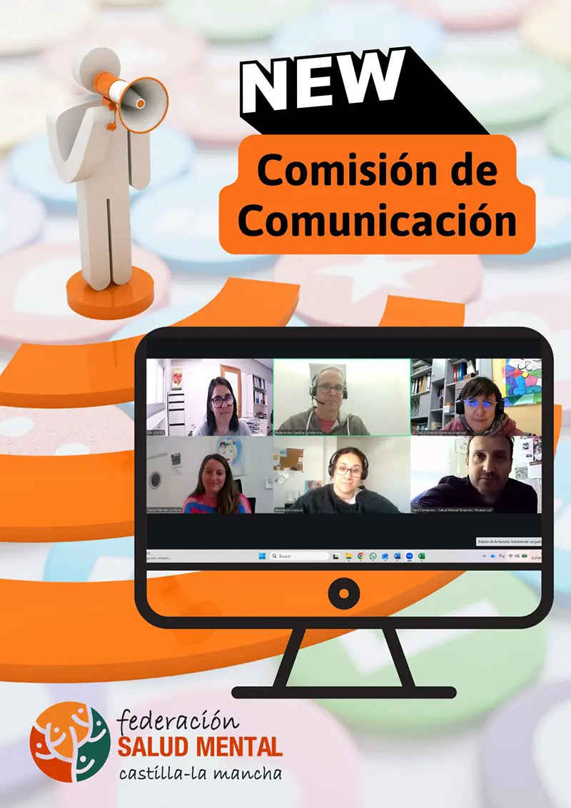 Se constituye la Comisión de Comunicación de la Federación Salud Mental Castilla-La Mancha