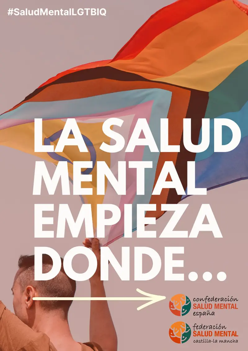 La salud mental empieza donde puedes sentirte parte: nos sumamos a la campaña #SaludMentalLGTBIQ+