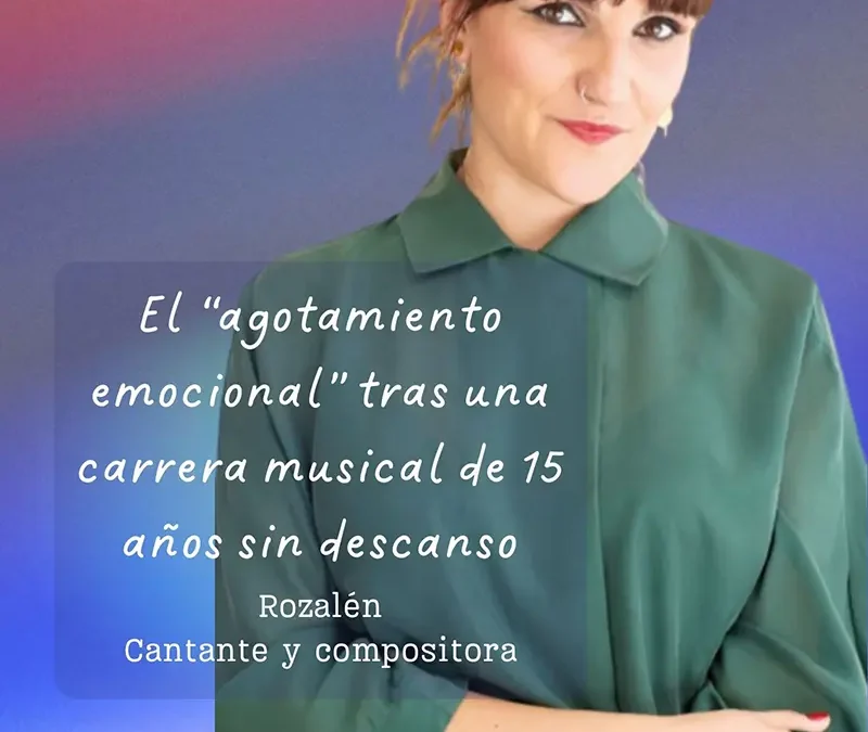 La artista albaceteña anuncia un parón indefinido para poder priorizar el bienestar personal y pasar más tiempo con su familia